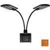 BluBios Twin Led Nera 14W