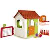 FEBER Multi Activity House 6in1, Casetta da Giardino per Bambini con 6 Attività
