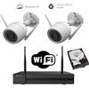 EZVIZ KIT videosorveglianza WIFI 2K NVR 4 canali 2 telecamere Wifi Color Night VIsion