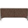 Hartô - Buffet Marius - Legno naturale - MDF impiallacciato noce - Designer Pierre-François Dubois