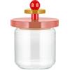 Alessi - Contenitore ermetico Alessi 100 Values Collection - Rosa - Tiglio massello tornito certificato FSC - Designer Ettore Sottsass