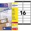 Avery White Address Label - Laser - L7162