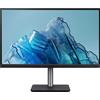 Acer Monitor PC 27 2K Display LED 2560 x 1440 Pixel Luminosità 350 cd/m2 Risposta 1 ms HDMI DisplayPort colore Nero - UM.HB3EE.E02 CB273U E