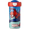 Mepal - Bicchiere per la Scuola Campus - Tazza per Bevande - Tazza per la Scuola Ermetica per Bambini - Senza BPA e Lavabile in Lavastoviglie - 300 ml - Spiderman