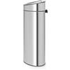 Brabantia Touch Bin New Pattumiera Anti-Impronte, 40 l, Inox Satinato FPP