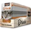 LEONARDO 20 x 40 g Leonardo Drink Duck Alimento Complementare Bevanda per Gatti Adulti con Brodo e Carne di Anatra e Pollo Senza Cereali
