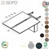 SEIPO VERTEX allunga scrivania Benches copertura accesso elettrificazione 60mm Seipo - VX.0691 92 93 94