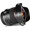 MEKE Meike Optics MK 8mm f3.5 - Obiettivo Fisheye ultra grandangolare per Nikon F