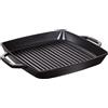 Staub Grill Pans Bistecchiera quadrata - 33 cm, Nera