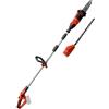 Einhell Tagliasiepi ad asta a batteria con spazzole al carbonio in alluminio EINHELL multifunzione 2 lame da 45 cm18 V batteria non inclusa