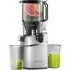 AMZCHEF Estrattore Automatico, Apertura 135MM e Capacità 1,8L Estrattore Frutta e Verdura Intera, 250W Estrattori di Succhi Professionale con Triplo Filtro - Argento