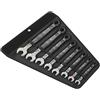 Wera 05020241001 6003 Joker 8 Imperial Set 1, Assortimento di chiave a forchetta e chiave poligonale, pollici, 8 pezzi