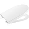 Roca A801D10001 Round-Sedile per WC, Bianco