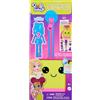 Polly Pocket Bambole e Playset, Lil' Styles Collezione di giocattoli da viaggio con accessori alla moda e per animali domestici, Water Reveal