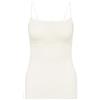 Calida - Unterhemden Sweet Secrets, Canotta da donna, Beige (crema alabastro 911), 42 (dimensioni del produttore: S = 40/42)