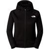 The North Face Mountain Athletics Full Zip Giacca con cappuccio per ragazzi Black/Tnf White 152