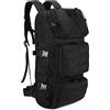 VINBAGGE 30L Zaino Tattico Militare,Zaino Assalto Zaino da Sopravvivenza Militare Impermeabile Leggero Multifunzionale per Caccia Campeggio Viaggio Moto Escursionismo Viaggio,Nero