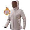 Maisley Giacca in Softshell da Donna con Cappuccio Traspirante Impermeabile Femminile Softshell Tecnico Rivestimento Casuale del Cappotto Antivento Inverno