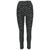 GURU SHOP Psytrance - Pantaloni da yoga in cotone, nero/marrone, 46