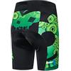 JPOJPO Pantaloncini da Ciclismo Bambini Bicicletta Equitazione Mezza Pantaloni 4D Gel Imbottiti Ciclo Indossare Collant, Ragazza, Lettera., XL