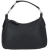 Armani Exchange Borsa a tracolla nera da donna con logo AX UNI