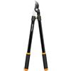 Fiskars Troncarami Bypass per Legno Fresco, Rivestimento antiaderente, Acciaio di Precisione Temprato, Lunghezza: 81 cm, Nero, L11, 1027541