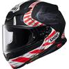 Shoei Casco Moto Integrale Shoei NXR2 knee Down Nero Rosso