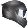 Cgm Casco Moto Integrale CGM 361C AVENT PRO Carbon Nero opaco