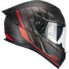 Cgm Casco Moto Integrale CGM 361G AVENT PRO SPORT Carbon Rosso o