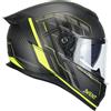 Cgm Casco Moto Integrale CGM 361G AVENT PRO SPORT Carbon Giallo