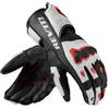 Rev'it Guanti Moto Rev'it Quantum 3 Bianco Rosso Neon