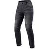 Rev'it Jeans Moto Donna Rev'it Moto 2 Slim Ladies Pietra nera scura