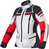Clover Giacca Moto Donna Clover OUTLAND 2 LADY WP Grigio Rosso Nero