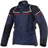 Clover Giacca Moto Donna Clover OUTLAND 2 LADY WP Blu Rosso Nero