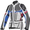 Clover Giacca Moto Clover CROSSOVER 4 WP AIRBAG Blu Grigio