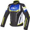 Clover Giacca Moto Donna Clover AIRBLADE 4 LADY SPORT Blu Giallo Bi