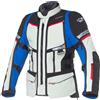 Clover Giacca Moto Clover GTS 5 WP Bianco Grigio Blu Rosso