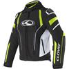 Clover Giacca Moto Clover RAINBLADE 3 WP Nero Grigio Giallo