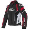 Clover Giacca Moto Clover RAINBLADE 3 WP Nero Rosso