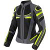 Clover Giacca Moto Donna Clover RAINJET 3 LADY WP Giallo Grigio Scu