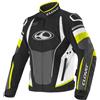 Clover Giacca Moto Clover AIRBLADE 5 Bianco Nero Giallo