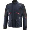 Ixon Giubbotto Moto Touring Ixon MIDGARD Navy Rosso Vivo