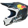 Oneal Casco Moto Cross Enduro Kini Red Bull MXC2 1.0 Blu Bianco
