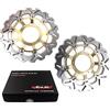Konerstone Dischi Freno Anteriori per CBR600RR 2003-2022 / CB1000R 2008-2017 ABS 2009-2017 CB 1000R Accessori CBR 600 RR 600RR Oro 2004 2005 2006 2007 2009 2010 2011 2012 2014 2015
