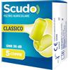 Pasquali Scudo Classic Tappi Auricolari, 5 Coppie