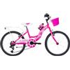 MANDELLI MTB 20' BIMBO FLORA FLOWERS 6V Bici Bambino 20''