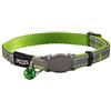 Rogz Catz NightCat Collare, Lime
