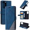QiongniAN Cover per Samsung Galaxy A53 5G,Custodia in Pelle Custodia per Samsung SM-A536B/DS Galaxy A53 5G / SM-A536E/DS SM-A536U1/DS SM-A5360 Custodia Cover Case Blue