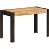 MOBCANT Tavolo da Pranzo, Tavoli casual Tavoli da bar Tavoli da sala Tavoli allungabili Utilizzabile per Salone Albergo Cucina Appartamento 120x60x76 cm in Legno Massello di Mango