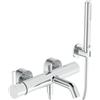 IDEAL STANDARD Joy miscelatore vasca/doccia esterno con doccetta 1funzione/flessibile/supporto cromato codice prod: BC787AA